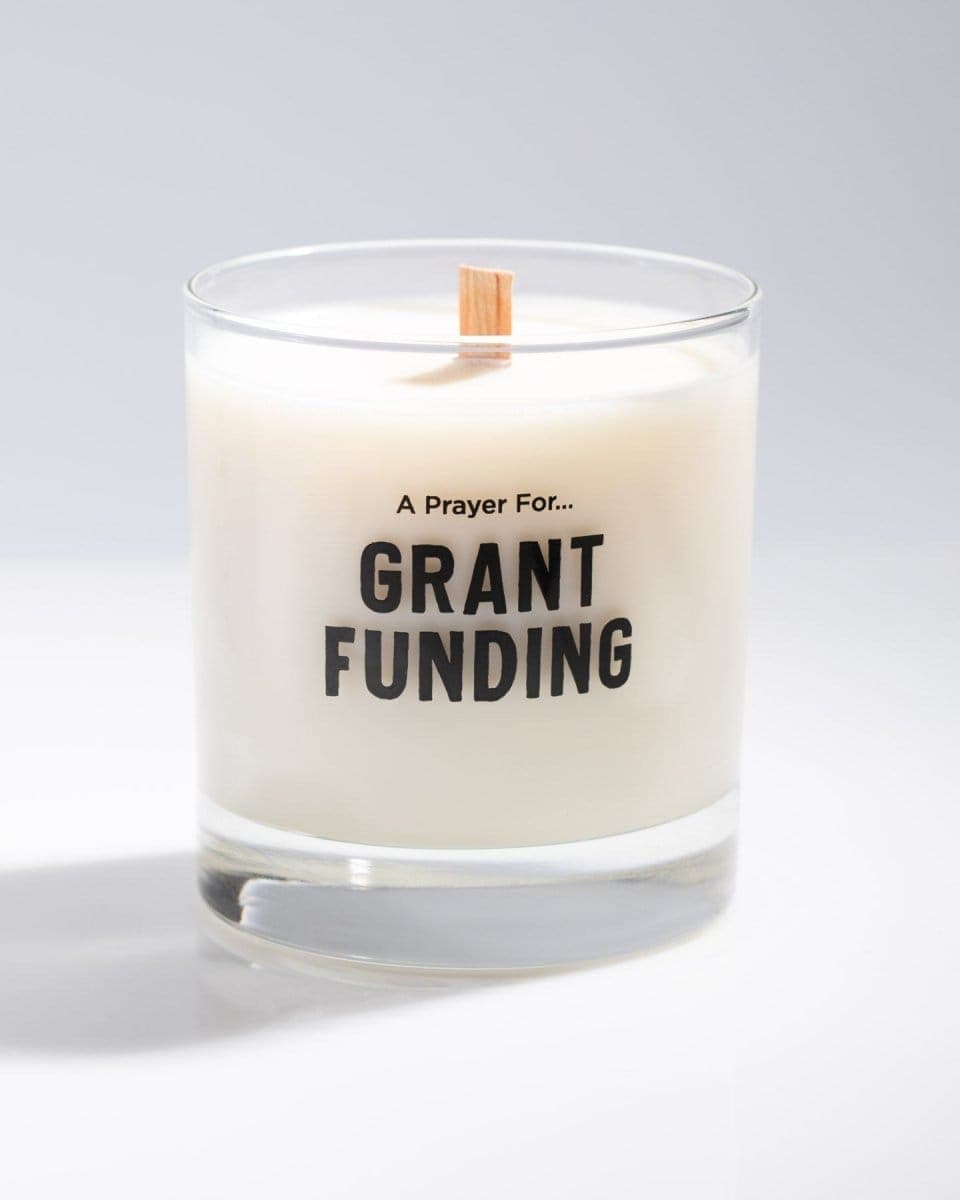 A Prayer for Grant Funding Cocktail Candle Cognitive Surplus