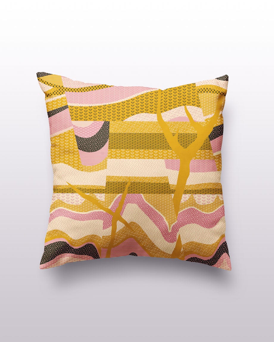 Geologic Layers Pillow Cover Cognitive Surplus