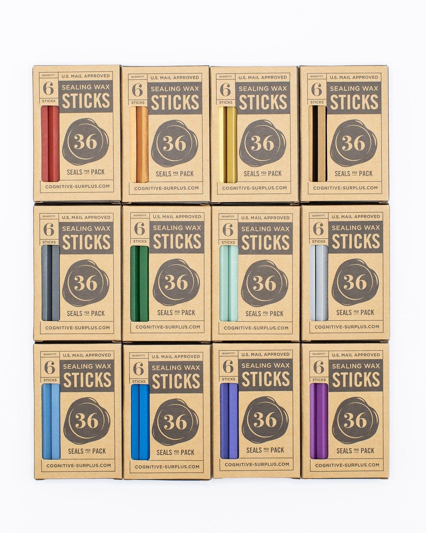 Gold Shimmer Sealing Wax Sticks Cognitive Surplus