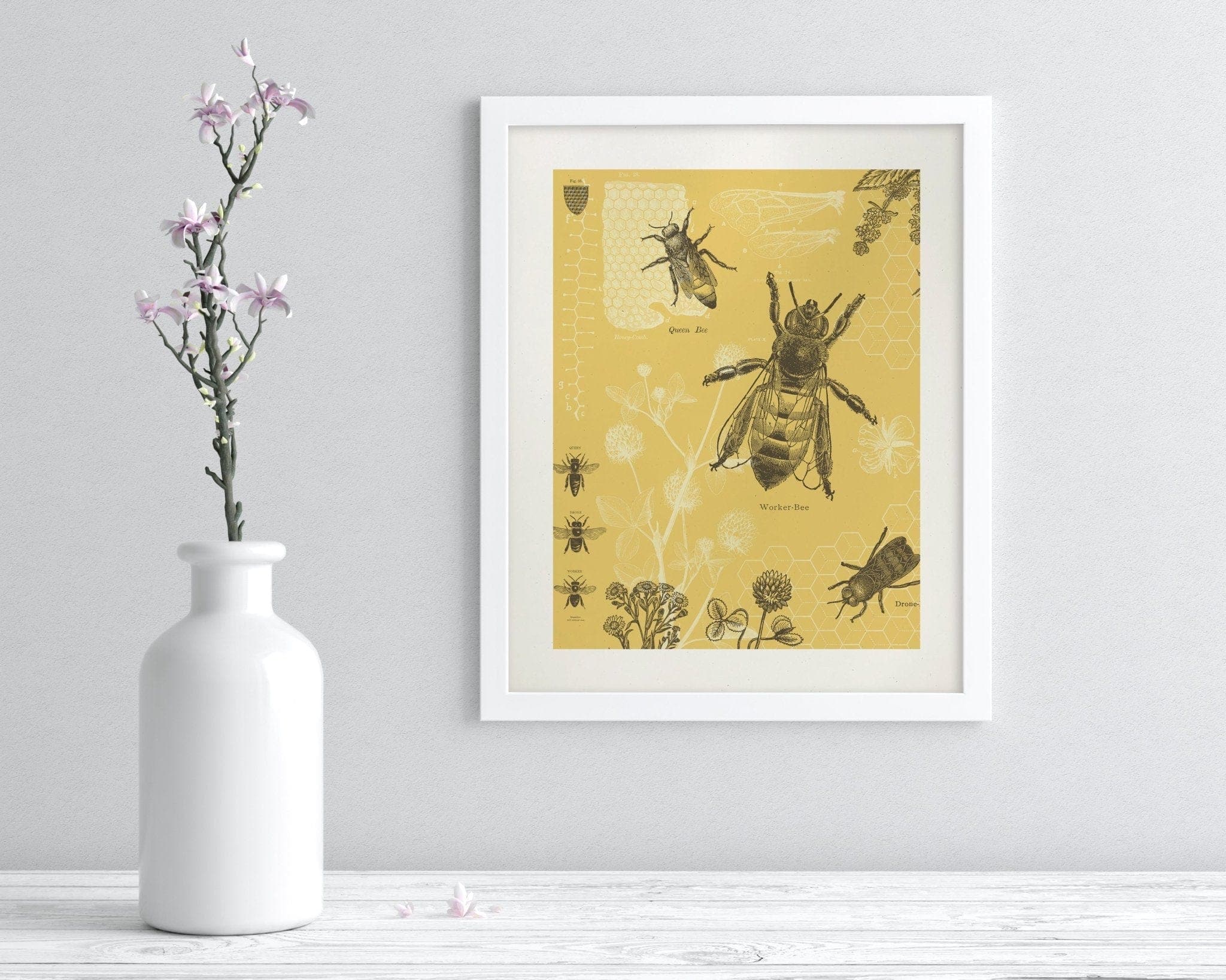 Honey Bee Museum Print Cognitive Surplus