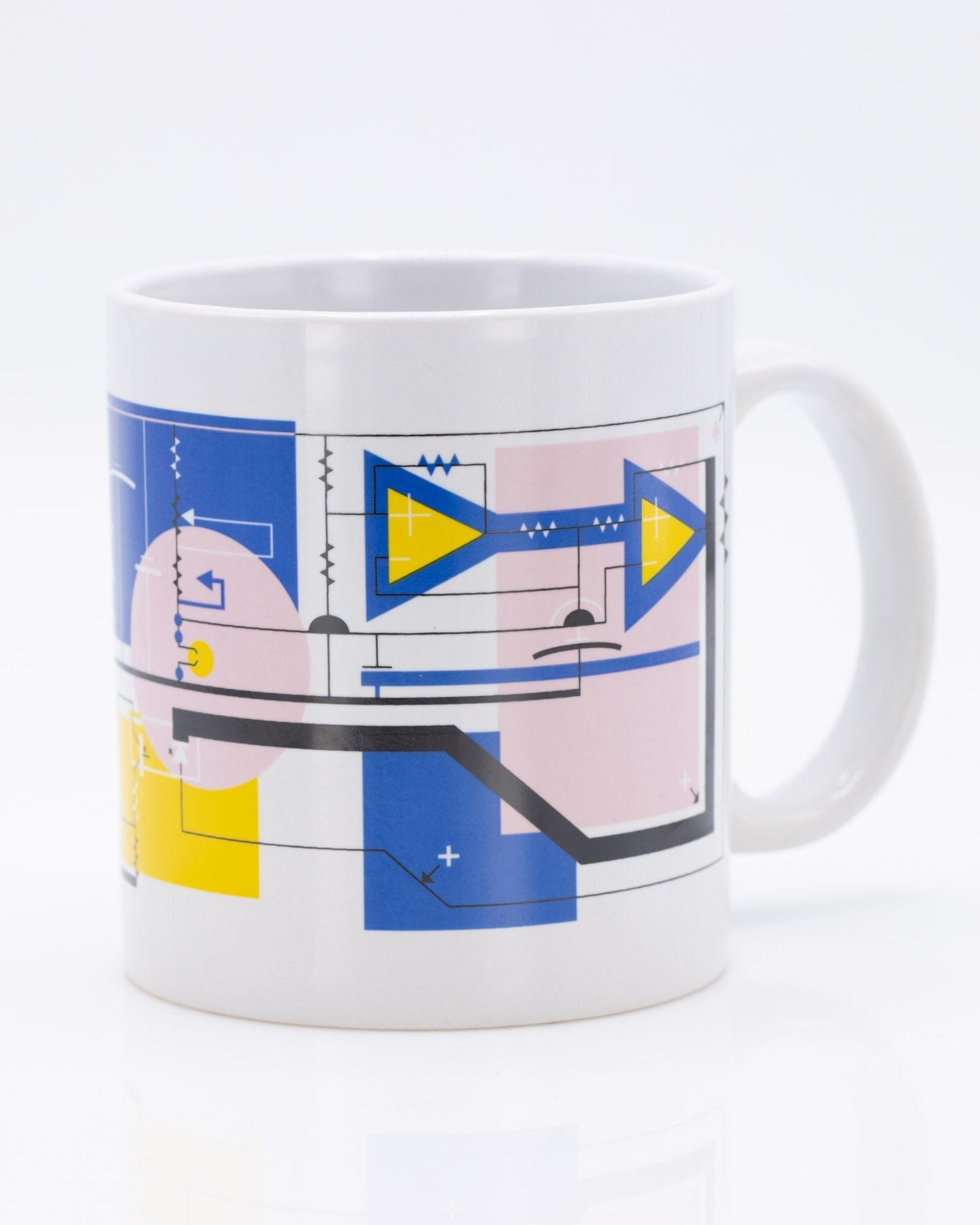 Modern Art Circuit 20 oz Mega Mug Cognitive Surplus