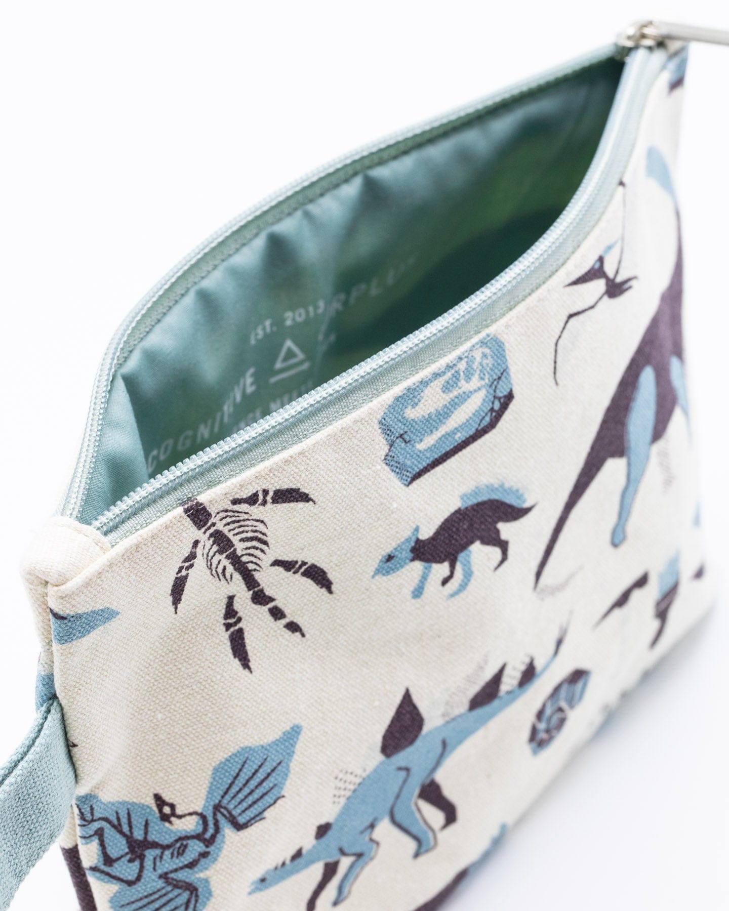 Retro Paleontology Pencil Bag Cognitive Surplus